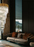 Kuna Pendant Round 5 Layer Spiral 23 Light